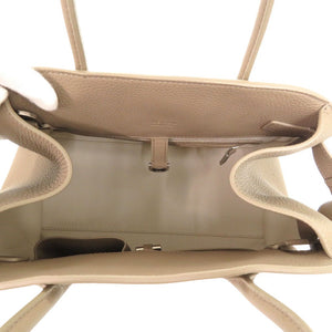 未使用品  マルゴー12 SOFT MARGAUX 12 ハンドバッグ ショルダーバッグ W1586 L133 レザー グレー 1880【中古】THE ROW