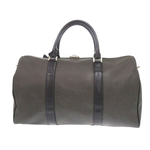 美品 ブルガリ ウィークエンド 2WAY ショルダー ボストンバッグ PVC/レザー グレー 0066【中古】BVLGARI ストラップ付