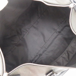 美品 ブルガリ ウィークエンド 2WAY ショルダー ボストンバッグ PVC/レザー グレー 0066【中古】BVLGARI ストラップ付