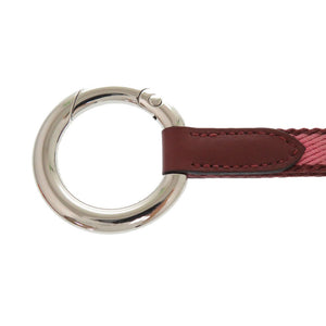 新品同様 エルメス カレポケット ネックレス ストラップ コットンキャンバス/メタル ピンク ネックストラップ 0116【中古】HERMES レディース