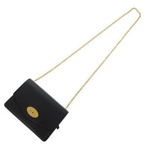 マルベリー ダーリー SMALL DARLEY RL5004 205 レザー ブラック ショルダーバッグ 黒 0120【中古】MULBERRY