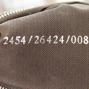 フェンディ バゲットバッグ ビーズ 2454/26424/008 レザー/ビーズ ベージュ ハンドバッグ 0131【中古】FENDI