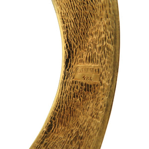 美品 シャネル ヴィンテージ バングル メタル BANGLE 486 ゴールド ラインストーン 0160【中古】CHANEL
