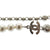 新品同様 シャネル コスチュームパール クリスタル ネックレス チョーカー NECKLACE B23S ABA625 メタル シルバー 0164【中古】CHANEL