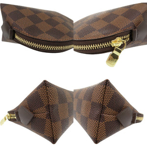 新品同様 ルイヴィトン ダミエ  N47516 コスメティック ポーチ ポシェット  LV 0179【中古】LOUIS VUITTON