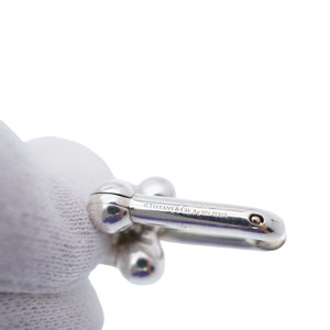 ティファニー ハードウェア グラジュエイテッド リンク ピアス シルバー925 アクセサリー 0188【中古】TIFFANY&Co.