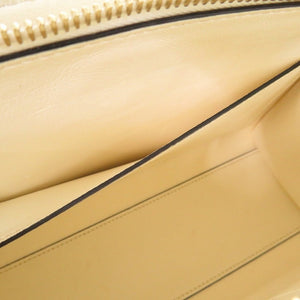 美品 ヴァレンティノ ガラヴァーニ Vスリング 2WAY ハンドバッグ レザー アイボリー 0250【中古】Valentino Garavani