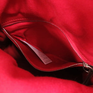 美品 メゾン マルジェラ 5AC バッグ チェック柄 フリンジ ショルダーバッグ ハンドバッグ S61WD0021 レザー マルチカラー 0268【中古】Maison Margiela