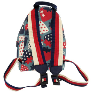 新品同様 グッチ チルドレンズ ストロベリー スター プリント バックパック 271327 リュック デイパック ナイロンキャンバス 0312【中古】GUCCI