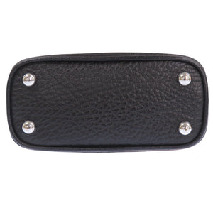 美品 メゾン マルジェラ
 5AC クラシックベイビー SB3WG0025 ショルダーバッグ
 レザー ブラック 0329
【中古】Maison Margiela レディース