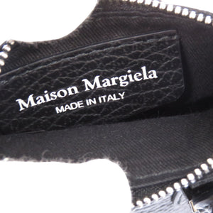 美品 メゾン マルジェラ
 5AC クラシックベイビー SB3WG0025 ショルダーバッグ
 レザー ブラック 0329
【中古】Maison Margiela レディース