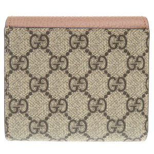 未使用 グッチ GGマーモント GGスプリーム 598587 コンパクトウォレット 二つ折り財布 財布 0394【中古】GUCCI