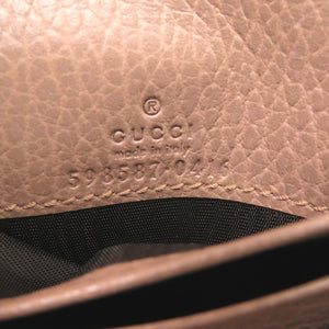 未使用 グッチ GGマーモント GGスプリーム 598587 コンパクトウォレット 二つ折り財布 財布 0394【中古】GUCCI