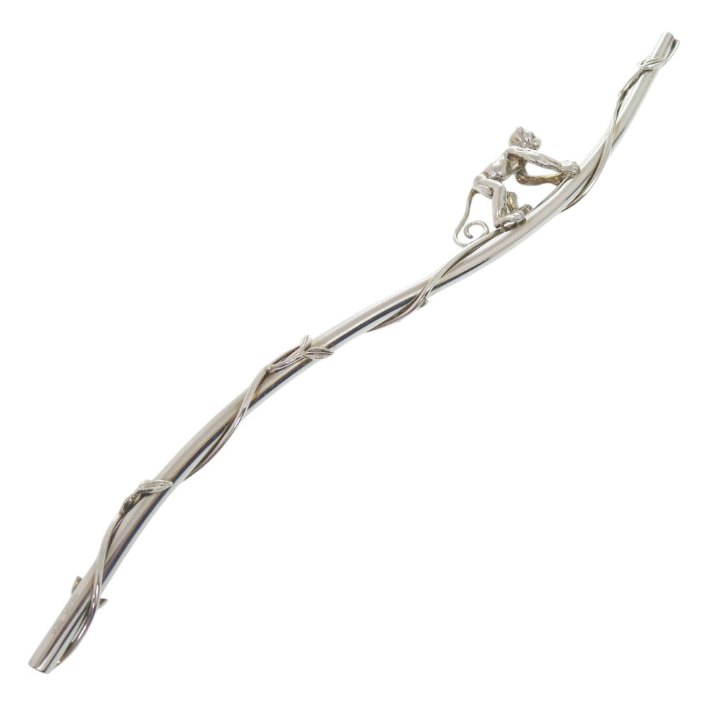 ティファニー ストロー モンキーモチーフ 猿 ヴィンテージ シルバー925 シルバー 0405【中古】TIFFANY&Co.