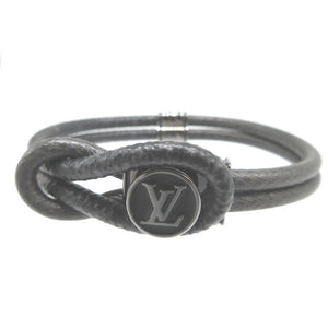 美品 ルイヴィトン モノグラム エクリプス M6780 ブラスレ ループイット ブレスレット 0409【中古】LOUIS VUITTON