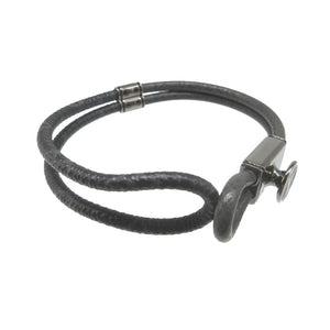 美品 ルイヴィトン モノグラム エクリプス M6780 ブラスレ ループイット ブレスレット 0409【中古】LOUIS VUITTON