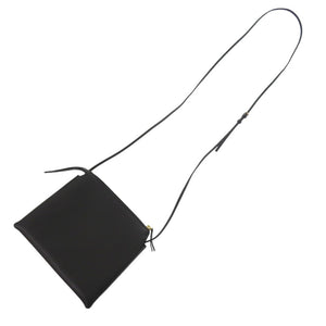 美品 ザ ロウ ヌ ミニ バッグ W1236 レザー ブラック ショルダーバッグ 黒 0443【中古】THE ROW