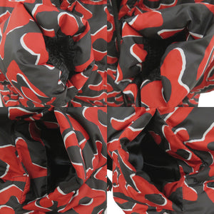 未使用品 ルイ ヴィトン ウルス フィッシャー URS FISCHER タフテッドモノグラム ダウンジャケット レッド レディース LV 0460【中古】LOUIS VUITTON