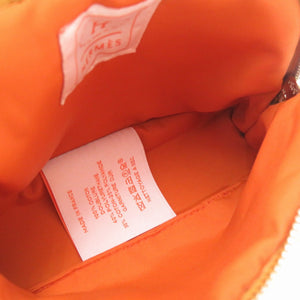 新品同様 エルメス ボリードポーチ 16 ミニミニ ポーチ シルク オークル バッグ 0475【中古】HERMES