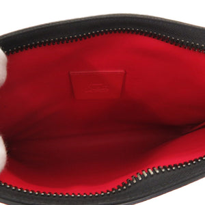 クリスチャンルブタン スカイポーチ 3185202 レザー/スパンコール ブラック ショルダーバッグ 黒 0500【中古】Christian Louboutin