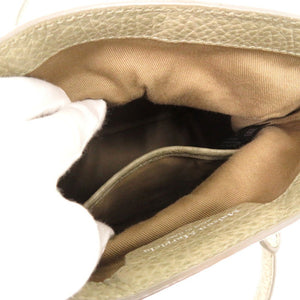 新品同様 メゾン マルジェラ 5AC マイクロ 2WAY ショルダーバッグ  S56WD0081 レザー カーキ 0502【中古】Maison Margiela