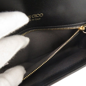 新品同様 ジミーチュウ マデリン ハラコ/ストーン レオパード柄 ブラウン チェーンショルダーバッグ 0506【中古】JIMMY CHOO