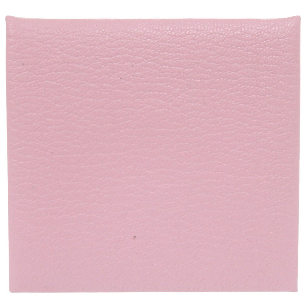 美品 エルメス バスティア シェブルミゾル モーヴシルベストル シルバー金具 D刻印(2019年製) コインケース 財布 0511【中古】HERMES