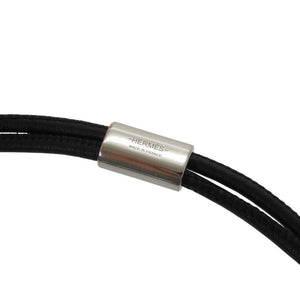 美品 エルメス ラプソディー バッファローホーン/スイフト ブラウン ネックレス アクセサリー 0512【中古】HERMES