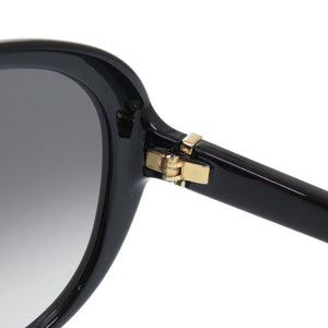 美品 クロエ グラデーションレンズ CE698SA プラスチック ブラック サングラス 黒 0539【中古】Chloe