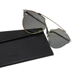 美品 ディオール DIORSOREAL 84JNR サングラス スタッズ サヴォワールフェール メタル プラスチック ブラック 0539【中古】Dior
