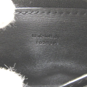 新品同様 ベルルッティ ワパ レザー シグネチャーキャンバス ブラック 黒 ブラウン 茶 コインケース 財布 0578【中古】BERLUTI