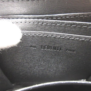 新品同様 ベルルッティ ワパ レザー シグネチャーキャンバス ブラック 黒 ブラウン 茶 コインケース 財布 0578【中古】BERLUTI