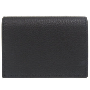 新品同様 ディオール オム CD レザー ブラック カードケース 黒 0580 【中古】 DIOR HOMME メンズ