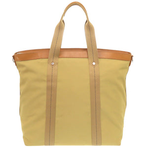 ダンヒル キャンバス/レザー カーキ トートバッグ 0587【中古】Dunhill