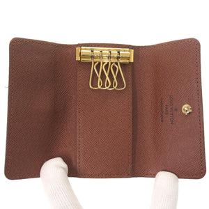 美品 ルイ ヴィトン ミュルティクレ4 モノグラム M69517 4連キーケース LV 0625 【中古】 LOUIS VUITTON