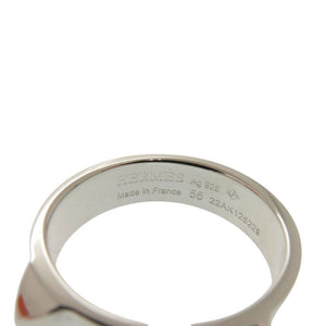 美品 エルメス コリエドシアン H115607B シルバー925 15号 サイズ55 リング・指輪 0650【中古】HERMES