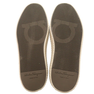 サルヴァトーレフェラガモ レースアップ プラットフォーム ローカットスニーカー 035671 740690 カーフ ピンク 0682 Salvatore Ferragamo