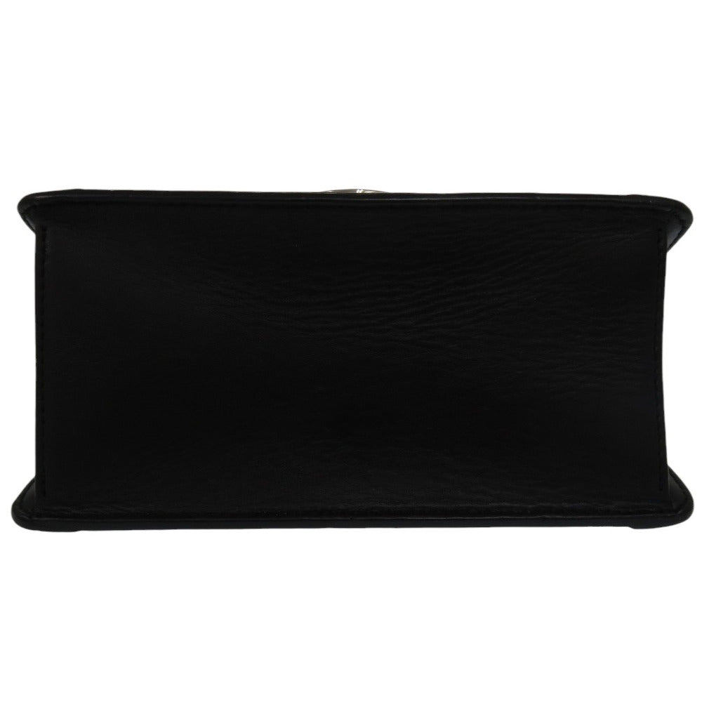 美品 バルマン 2018 PRE-SPRING COLLECTION レザー ブラック ショルダーバッグ 0684【中古】BALMAIN