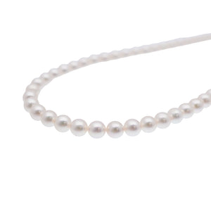 新品同様 ポーラ アコヤ真珠 6mm-6.5mm ネックレス パール/シルバー925 ジュエリー 0742【中古】POLA