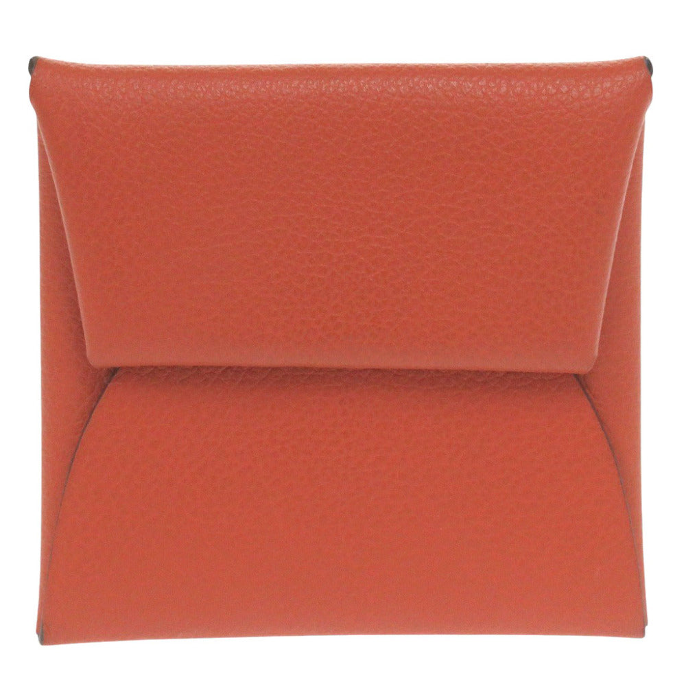 美品 エルメス バスティア ヴェルソ エバーカラー テールバテュー シルバー金具 Z刻印(2021年製) コインケース 茶 0784【中古】HERMES