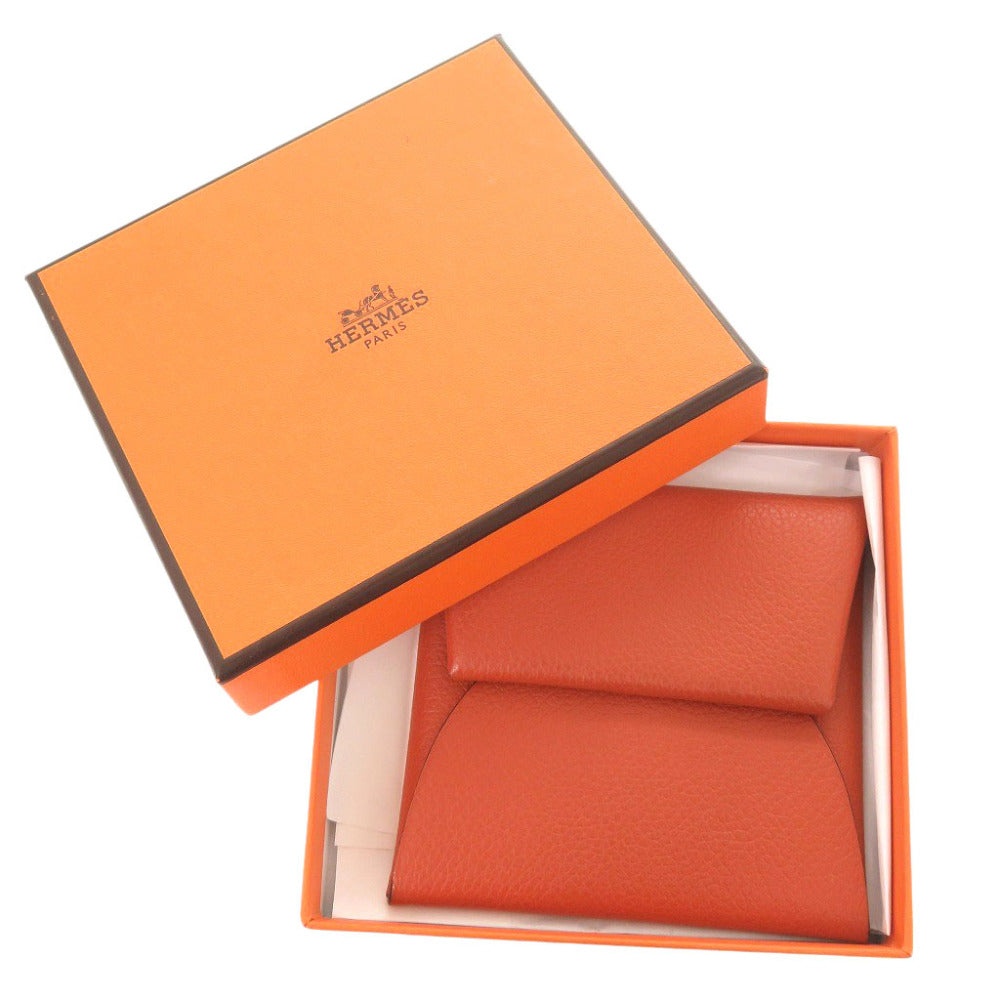 美品 エルメス バスティア ヴェルソ エバーカラー テールバテュー シルバー金具 Z刻印(2021年製) コインケース 茶 0784【中古】HERMES