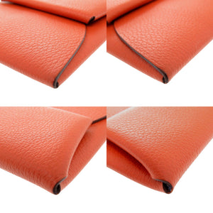 美品 エルメス バスティア ヴェルソ エバーカラー テールバテュー シルバー金具 Z刻印(2021年製) コインケース 茶 0784【中古】HERMES