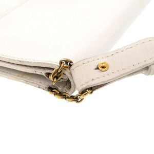 美品 エルメス ヴォーガリバー ホワイト ゴールド金具 〇K刻印 ヴィンテージ ショルダーバッグ 白 0848 【中古】 HERMES