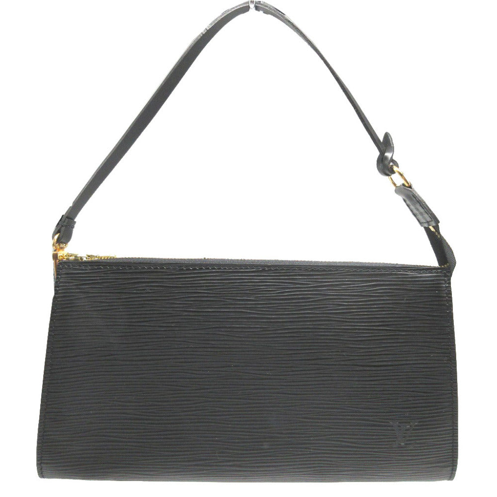 新品同様 ルイヴィトン エピ ポシェットアクセソワール M52942 ノワール 黒 ポーチ 0864【中古】LOUIS VUITTON