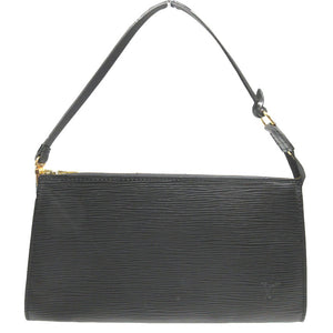 新品同様 ルイヴィトン エピ ポシェットアクセソワール M52942 ノワール 黒 ポーチ 0864【中古】LOUIS VUITTON