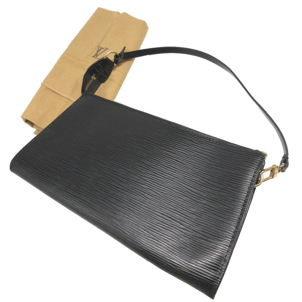 新品同様 ルイヴィトン エピ ポシェットアクセソワール M52942 ノワール 黒 ポーチ 0864【中古】LOUIS VUITTON