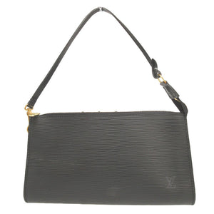 美品 ルイヴィトン エピ ポシェット アクセソワール M52942 ノワール 黒 アクセサリー ポーチ 0883【中古】LOUIS VUITTON