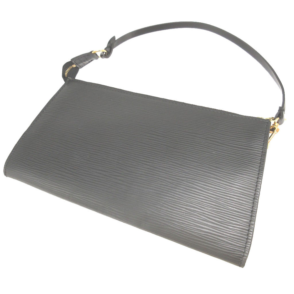 美品 ルイヴィトン エピ ポシェット アクセソワール M52942 ノワール 黒 アクセサリー ポーチ 0883【中古】LOUIS VUITTON