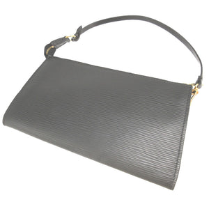 美品 ルイヴィトン エピ ポシェット アクセソワール M52942 ノワール 黒 アクセサリー ポーチ 0883【中古】LOUIS VUITTON