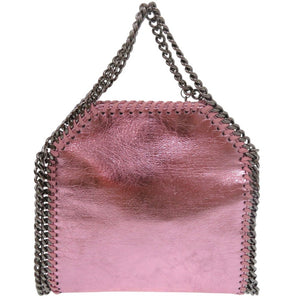 美品 ステラマッカートニー ファラベラ Falabella タイニー チェーンショルダーバッグ ハンドバッグ TINY TOTE 391698 W70005 ポリエステル ピンク 0908【中古】Stella McCartney